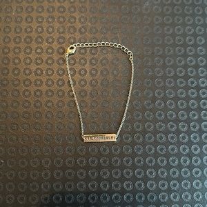 Adjustable ‘Be Yourself’ Bracelet